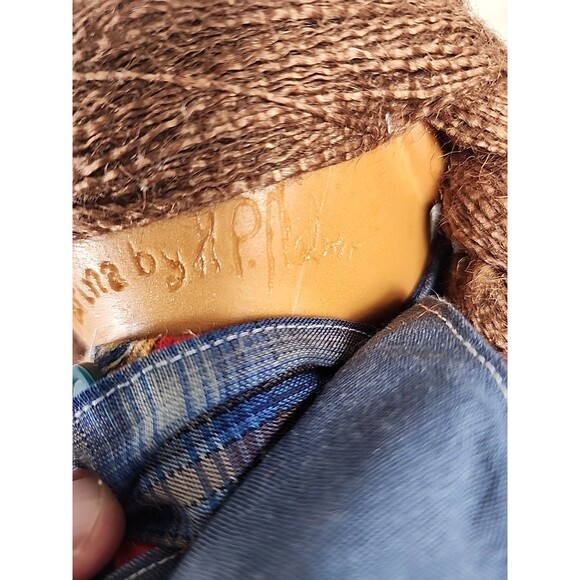 Vintage NABER KIDS Doll WOOD CHIPS & RESIN Darina Rare COA ATTACHED Toddler 18" - Picture 10 of 10